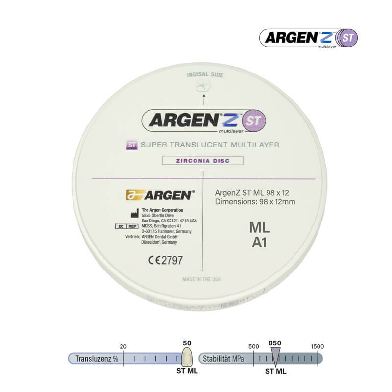 ARGEN Dental GmbH - ARGEN Z ST ML DISC - 98x12mm - A1