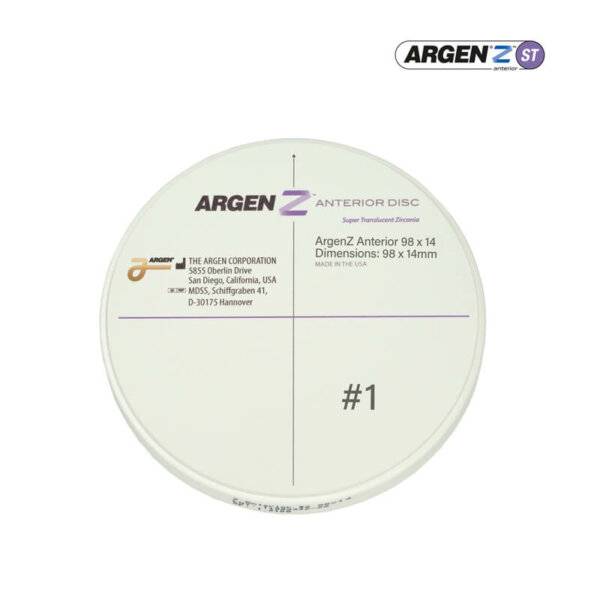 ARGEN Dental GmbH - ARGEN Z ST ANTERIOR DISC - 98x14mm - 1
