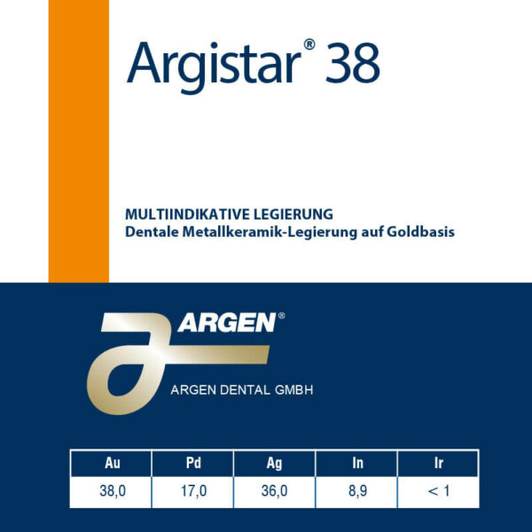 ARGEN Dental GmbH - Produkte - Legierungen - Argistar 38