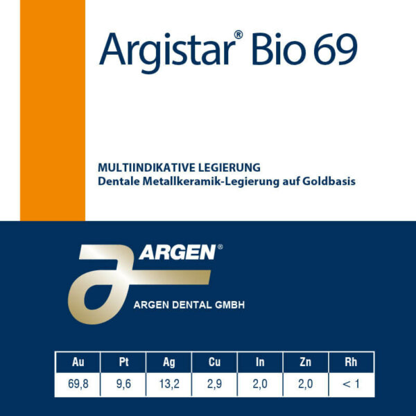 ARGEN Dental GmbH - Produkte - Legierungen - Argistar Bio 69