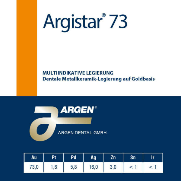 ARGEN Dental GmbH - Produkte - Legierungen - Argistar 73