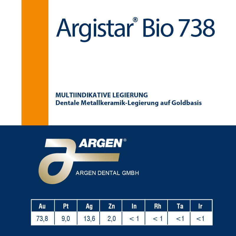 ARGEN Dental GmbH - Produkte - Legierungen - Argistar Bio 738