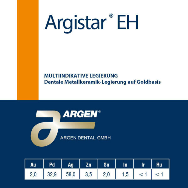 ARGEN Dental GmbH - Produkte - Legierungen - Argistar EH