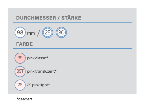 ARGEN Dental GmbH - Produkte - Zirkon Discs - PMMA pink